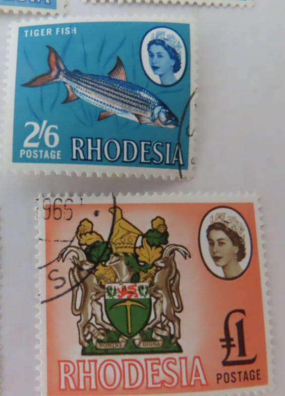 Rhodesia - Harrison Definitive Printing  Complete Set Used