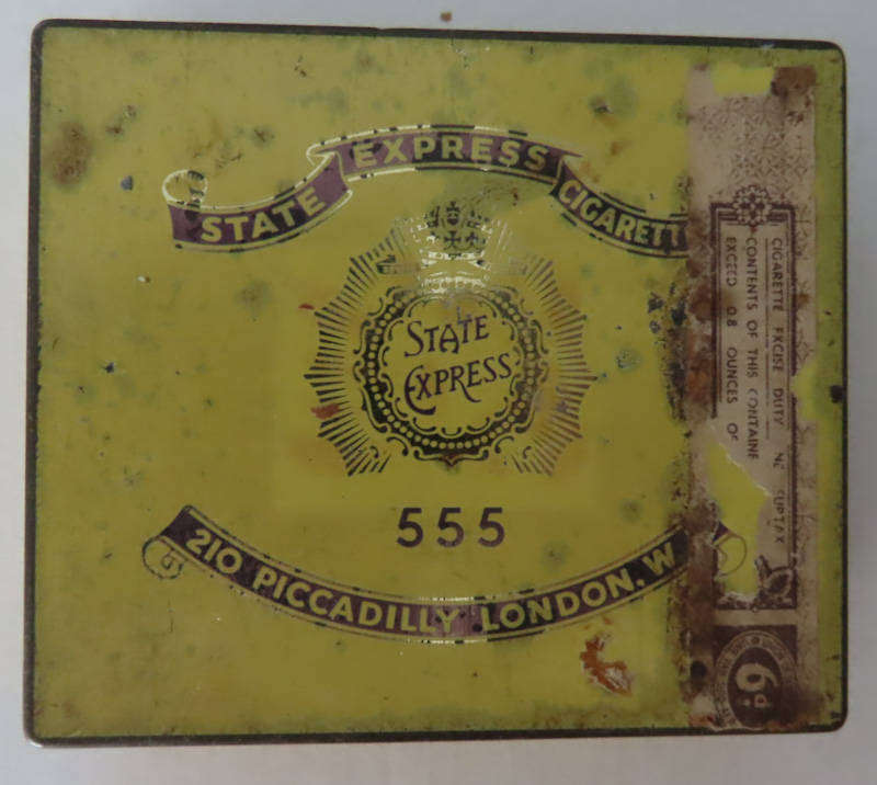 Vintage Cigarette Tins - 5 Different # 1