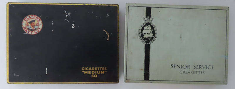 Vintage Cigarette Tins - 5 Different # 1