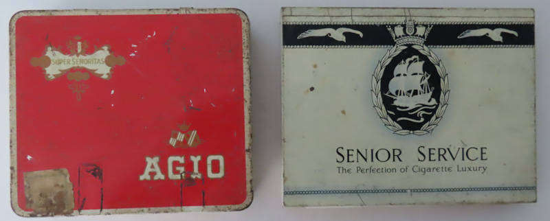 Vintage Cigarette Tins - 5 Different # 2