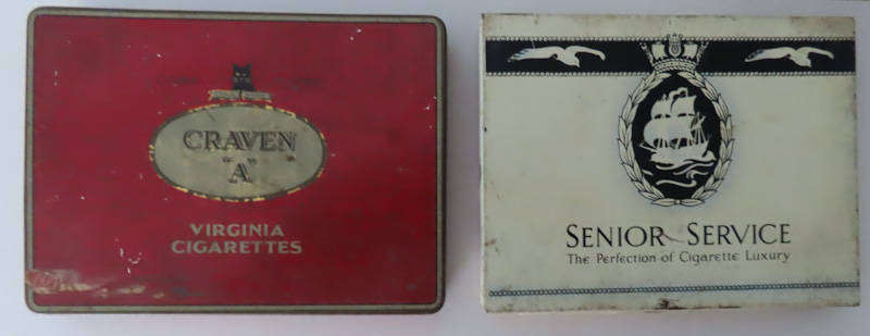 Vintage Cigarette Tins - 5 Different # 3