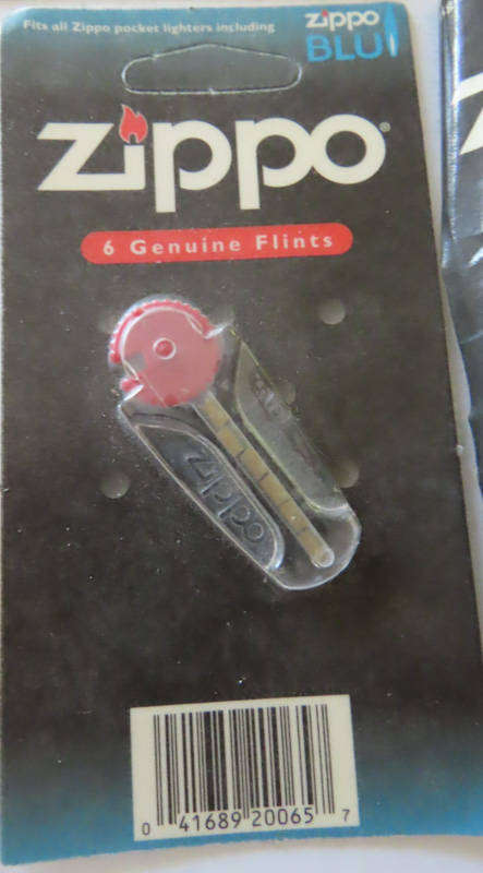 Zippo Lighters - 5 New Wick Packs and 1 Flint Pack