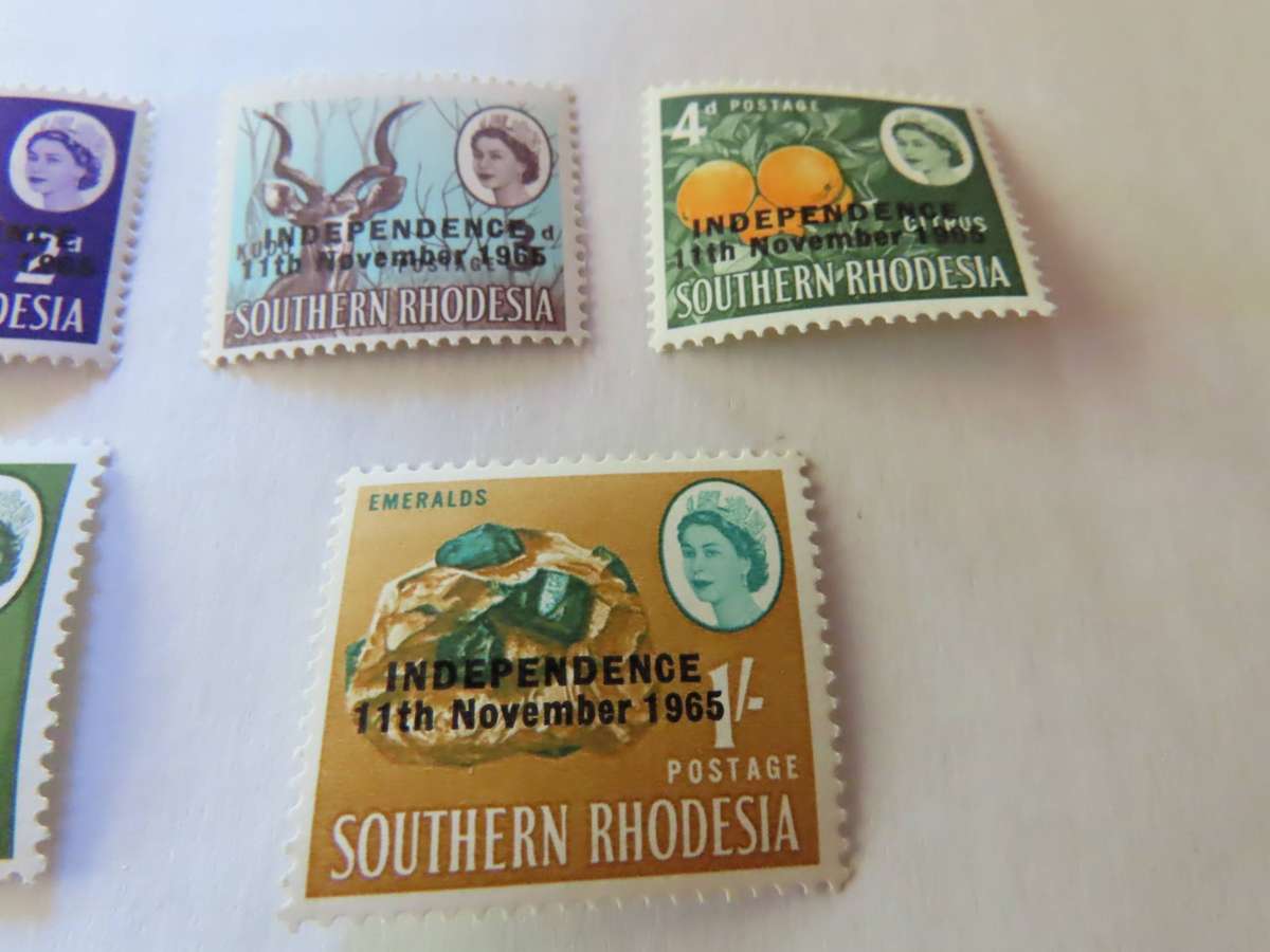 Southern Rhodesia - 1966 - Definitive Issue - Overprinted Independence MNH