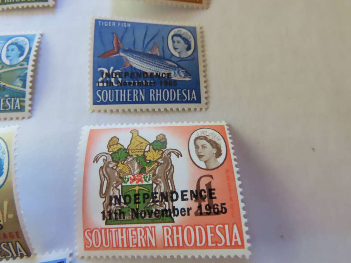 Southern Rhodesia - 1966 - Definitive Issue - Overprinted Independence MNH