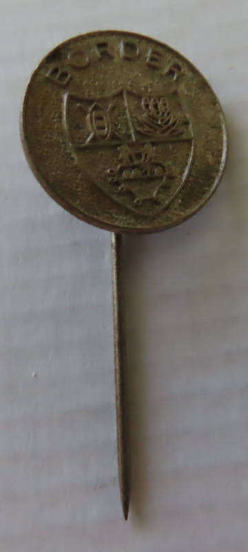 South Africa - Vintage Rugby Supporters Pin - Border
