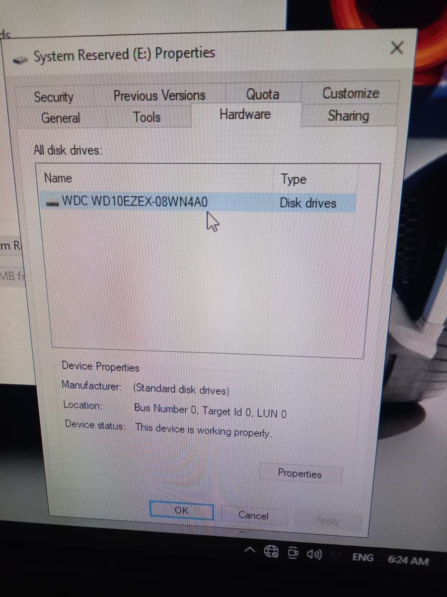Lenovo Desktop V530s-071CB PC - core i5-9400 2.90GHz 16GB Ram 1TB HDD (PBS 2)