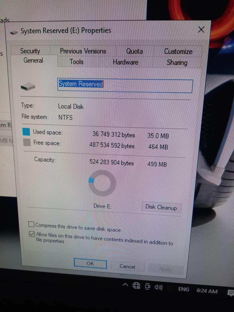 Lenovo Desktop V530s-071CB PC - core i5-9400 2.90GHz 16GB Ram 1TB HDD (PBS 2)