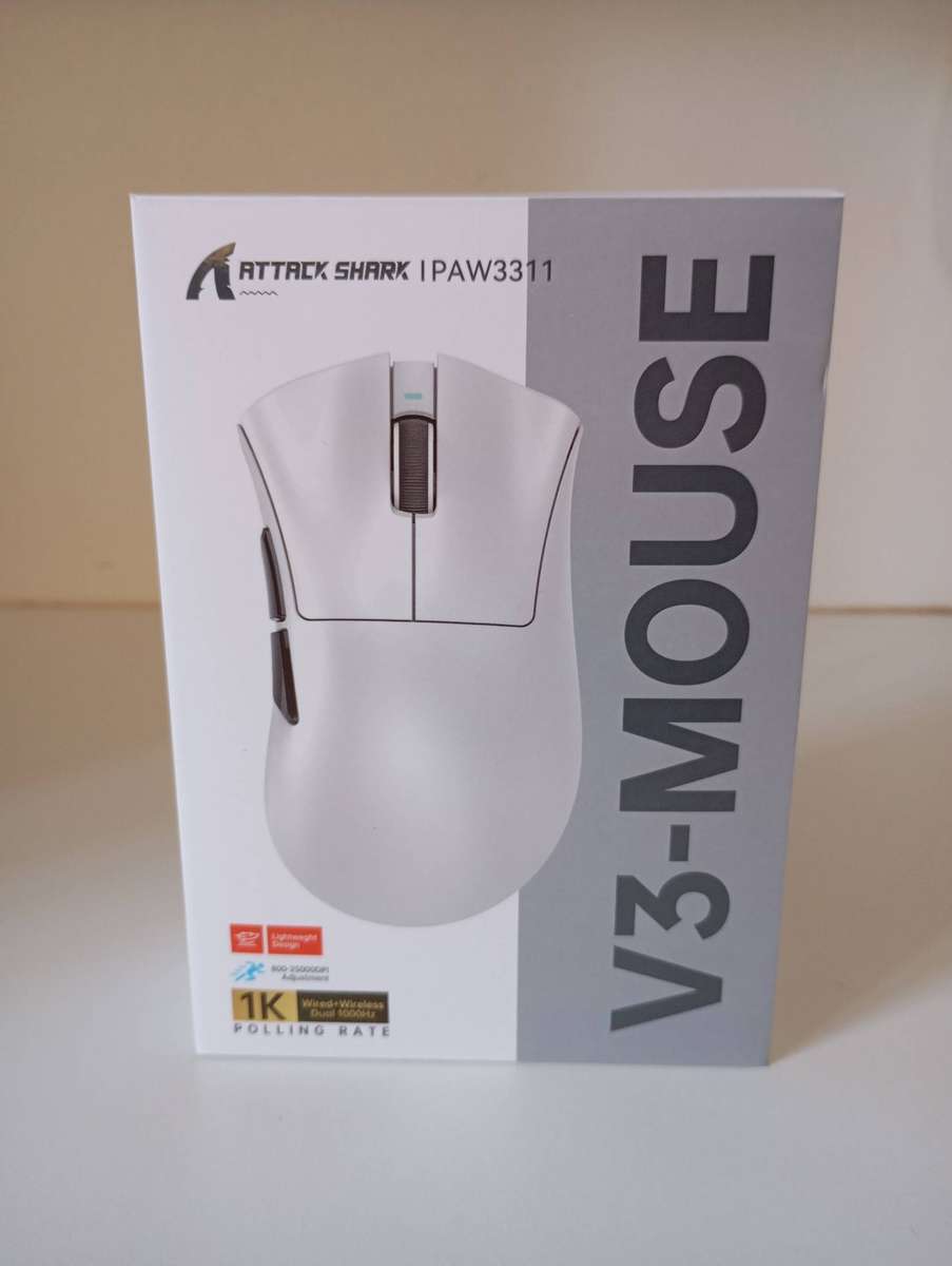 Attack Shark V3 gaming mouse