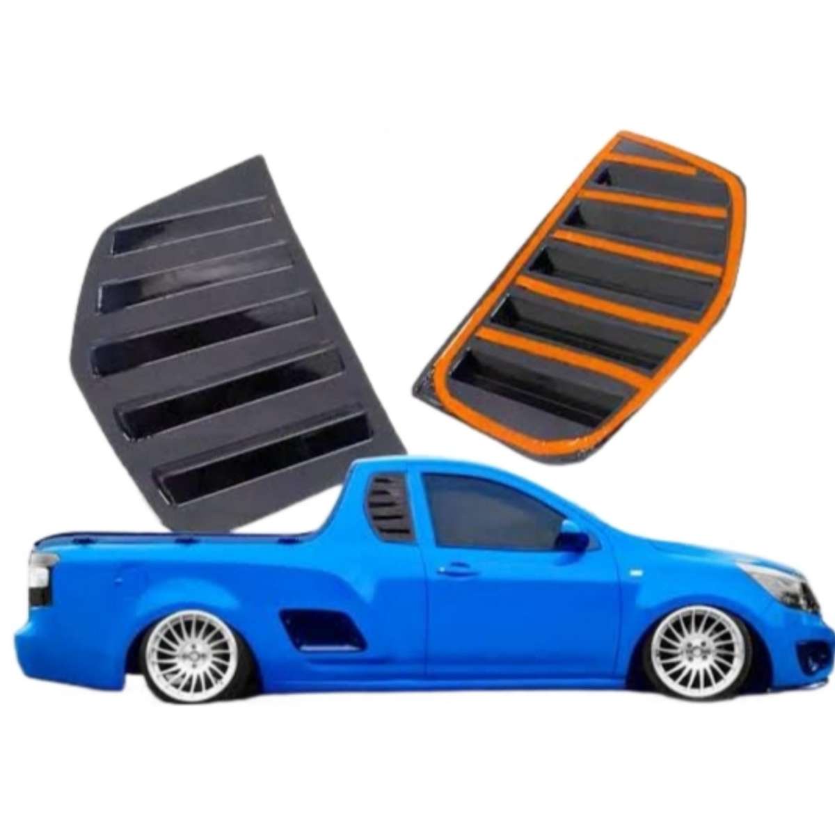 Chev Utility quarter vent louvers