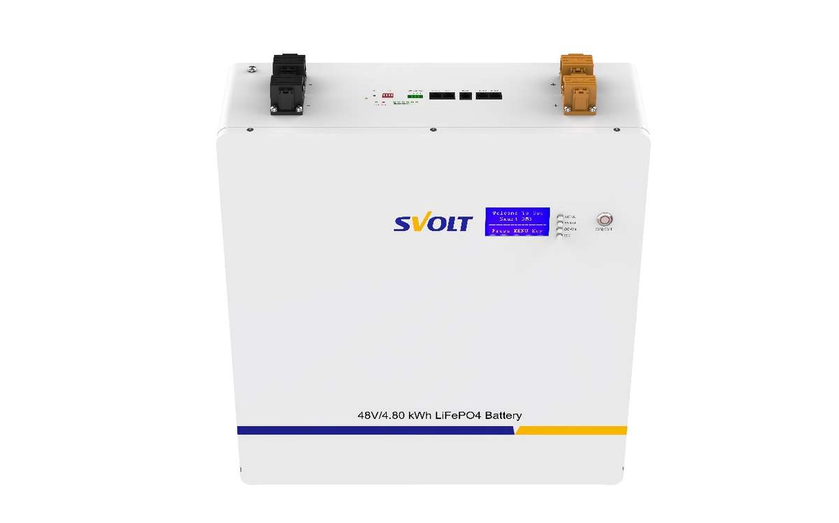 SVOLT 48V 106Ah 4.80kWh A-Grade Wall Mount Lithium Battery (Square)