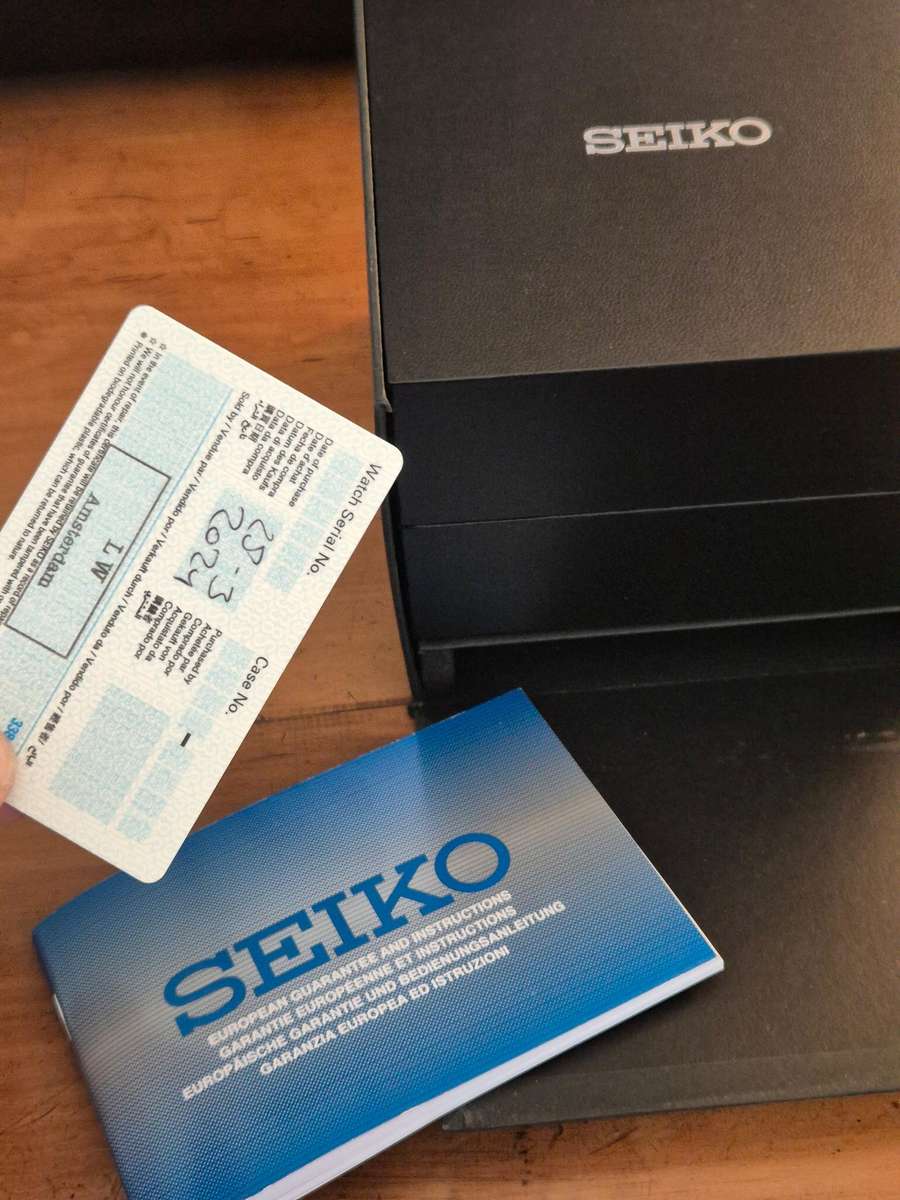 Seiko chronograph Two-tone - UNWORN