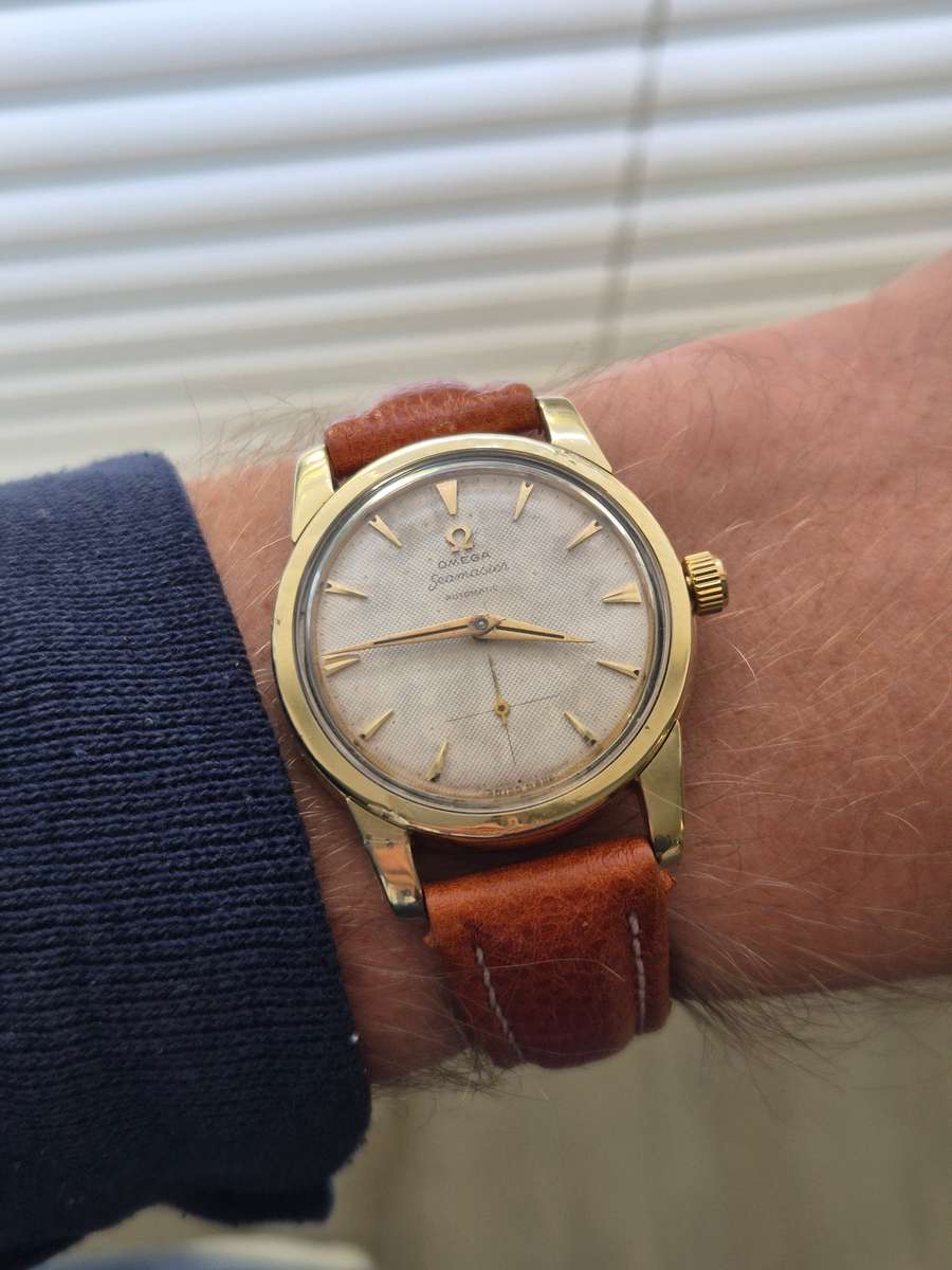 1969 Vintage Gold Omega Seamaster 2846 2848 cal. 491 automatic