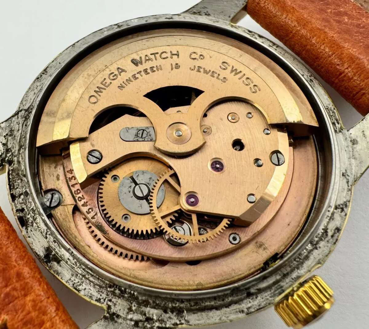 1969 Vintage Gold Omega Seamaster 2846 2848 cal. 491 automatic