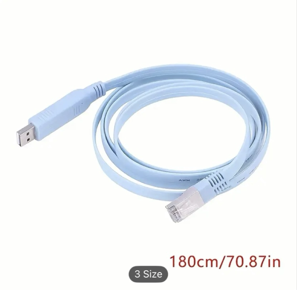 USB to RJ45 console cable