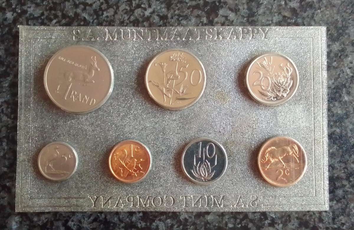 1989 SOUTH AFRICAN COIN SET