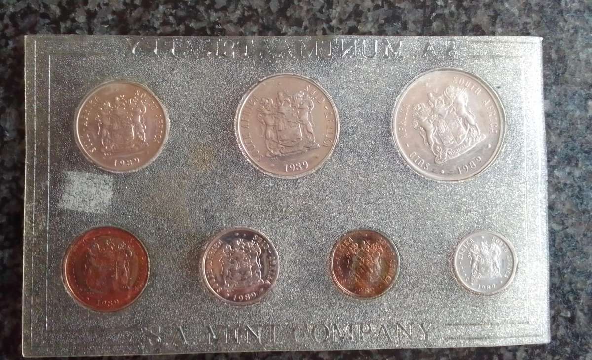 1989 SOUTH AFRICAN COIN SET