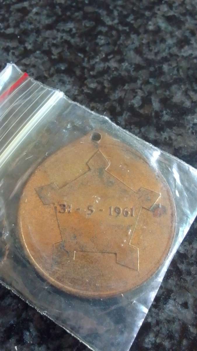 31-5-1961 - FORMATION of the Republic of South Africa - Bronze Medallion