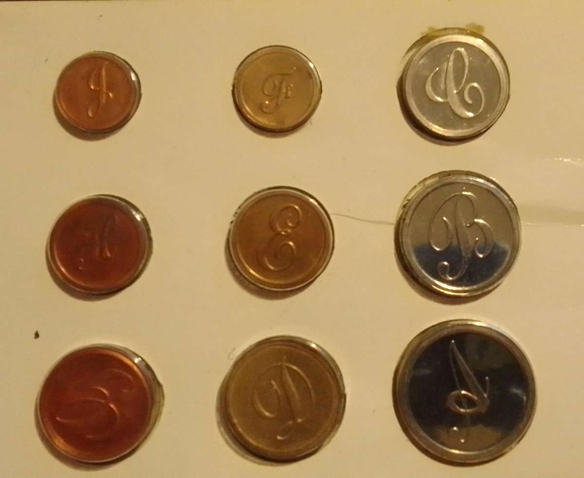 1989 South African Preliminary Pattern Pieces of Coin Series