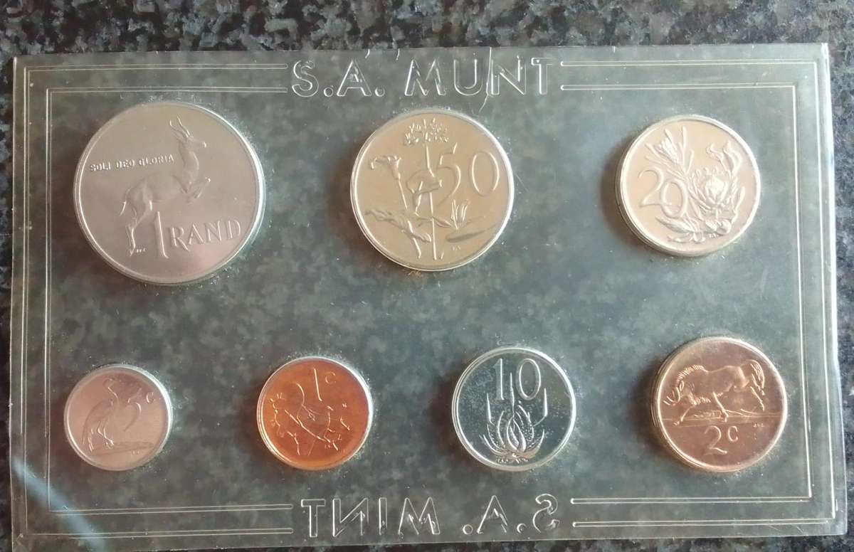 1988 South African Uncirculated Coin Set