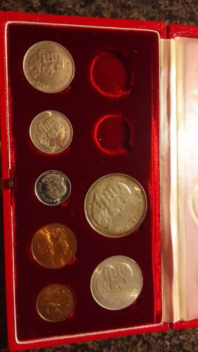1966 South African Proof Coin set