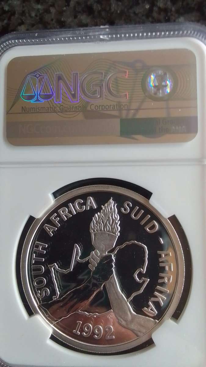 Very High Graded PF69 - 1992 Barcelona Olympics R2 SILVER Coin