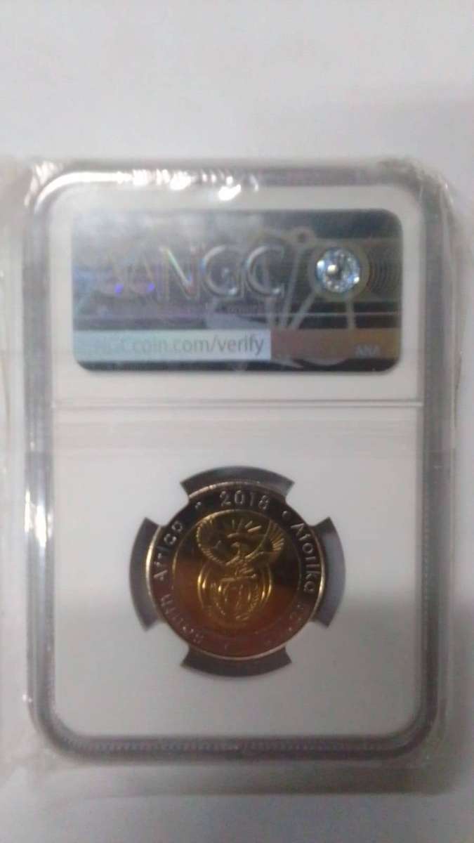 2018 Nelson Mandela Centenary Early Release Graded MS66