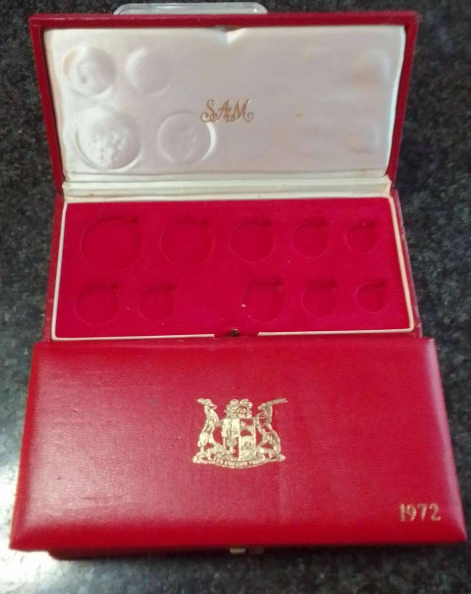 4 x Empty Long Red Coin Boxes