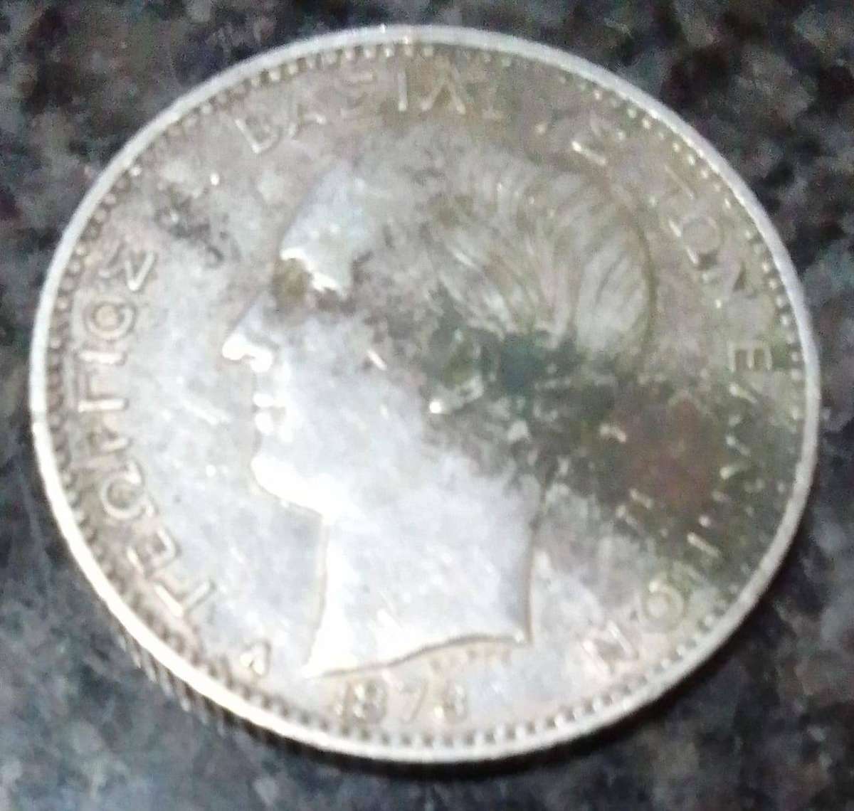 1837 Silver 1 Drachma - George 1 (1st Portrait)