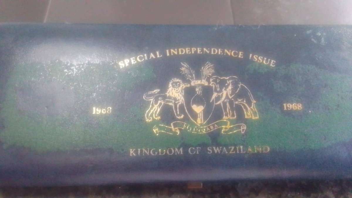 1968 Independence Silver Coin Proof set from the Eswatini