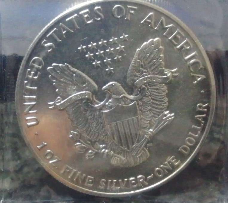 1987 USA One Dollar Silver Eagle