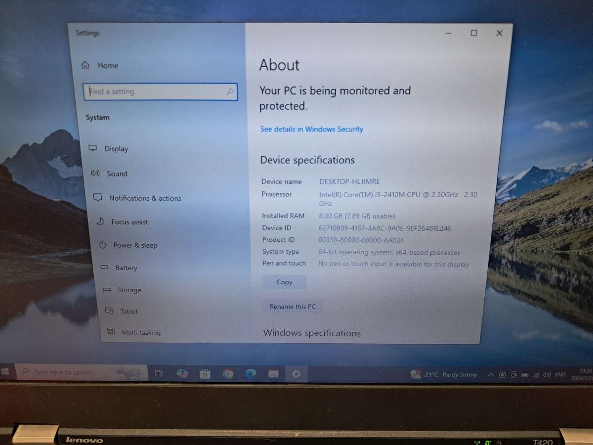 Lenovo ThinkPad T420
