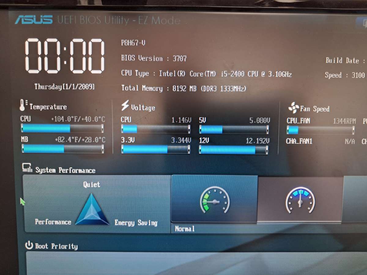 ASUS P8H67-V motherboard