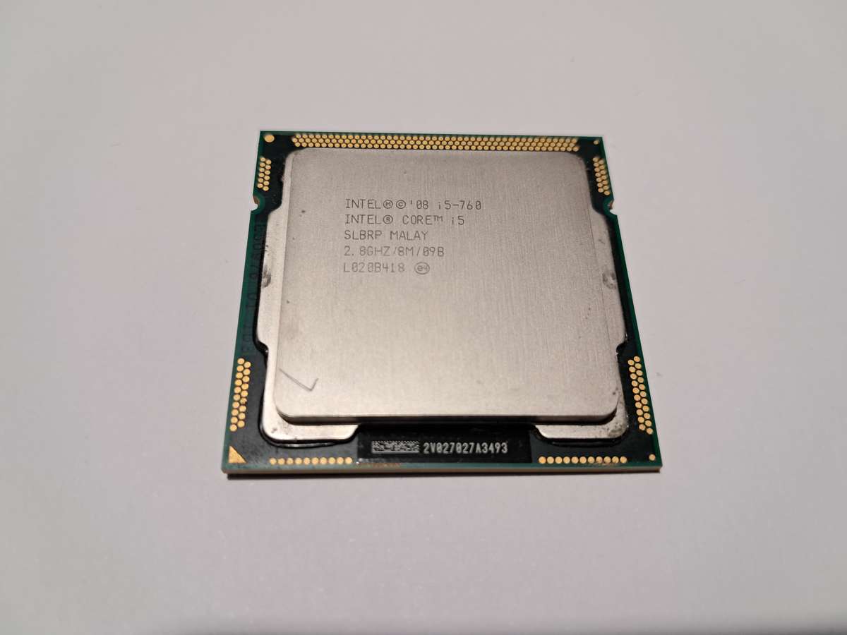 Intel® Core i5-760 CPU