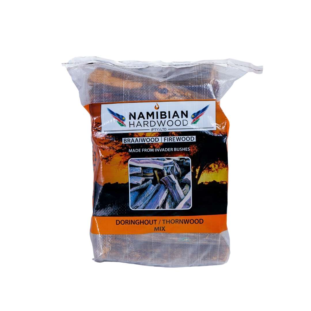 Namibian Hardwood Firewood Logs Mix 7kg - 3x Bags