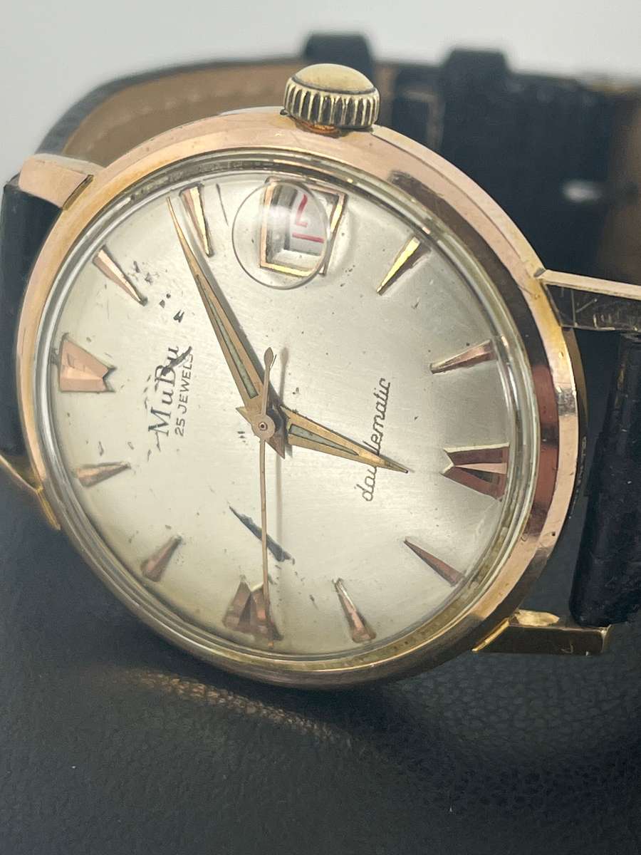 Mudu Doublematic vintage gents wristwatch