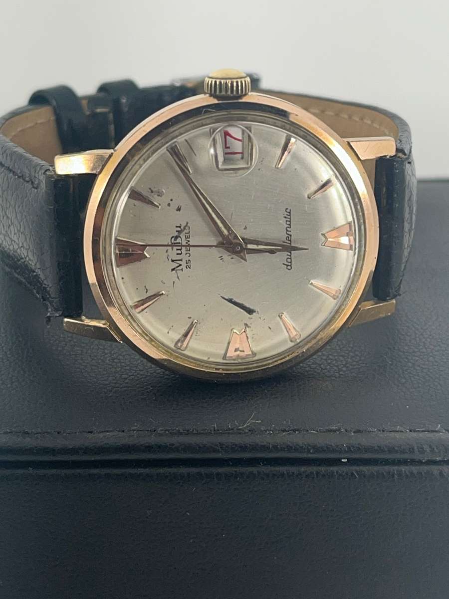 Mudu Doublematic vintage gents wristwatch