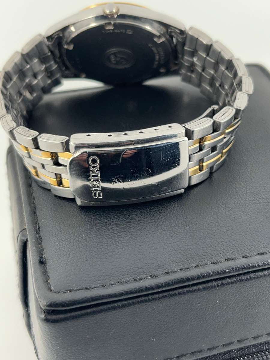 Seiko gents stainless steel wristwatch