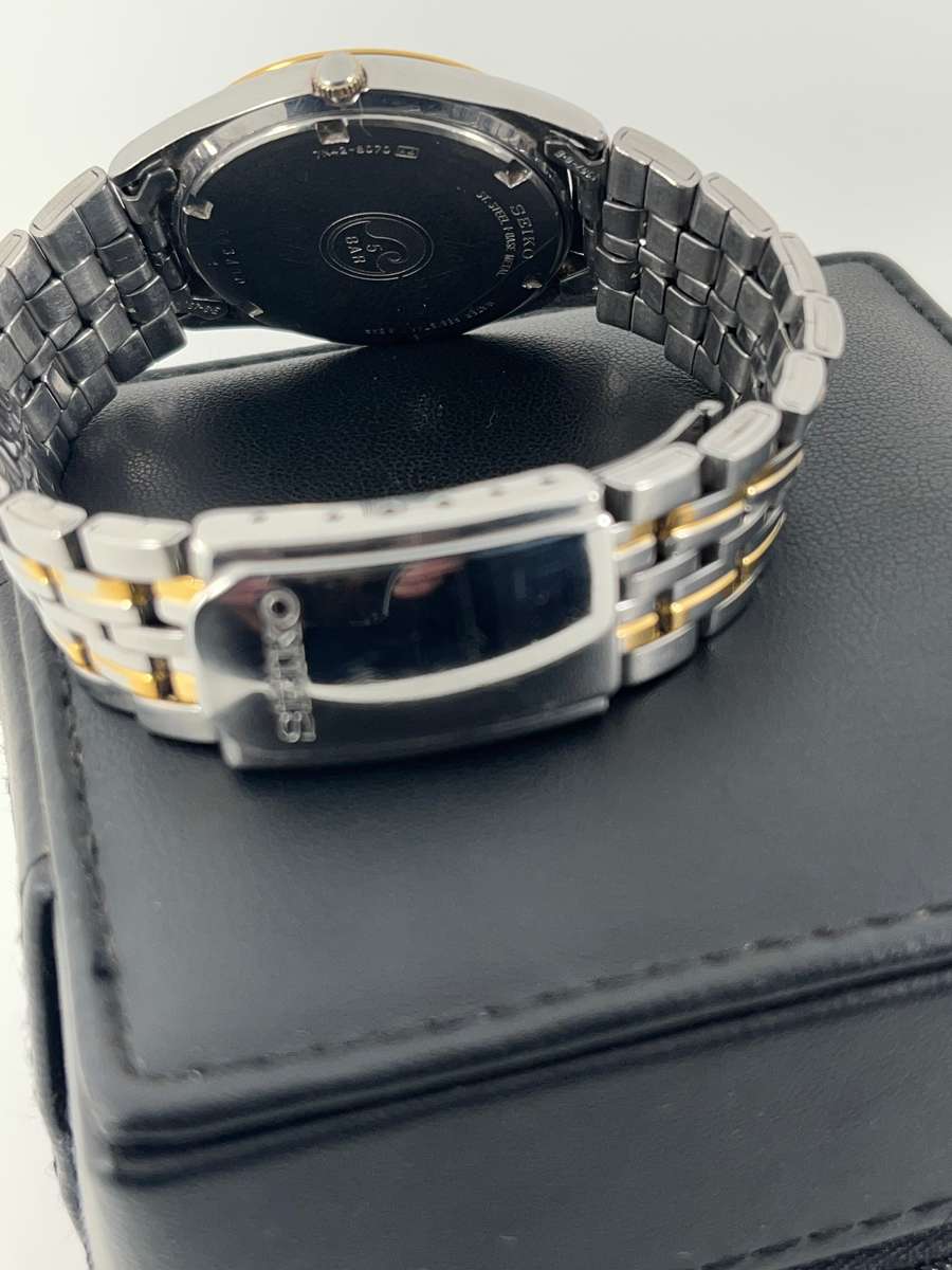 Seiko gents stainless steel wristwatch