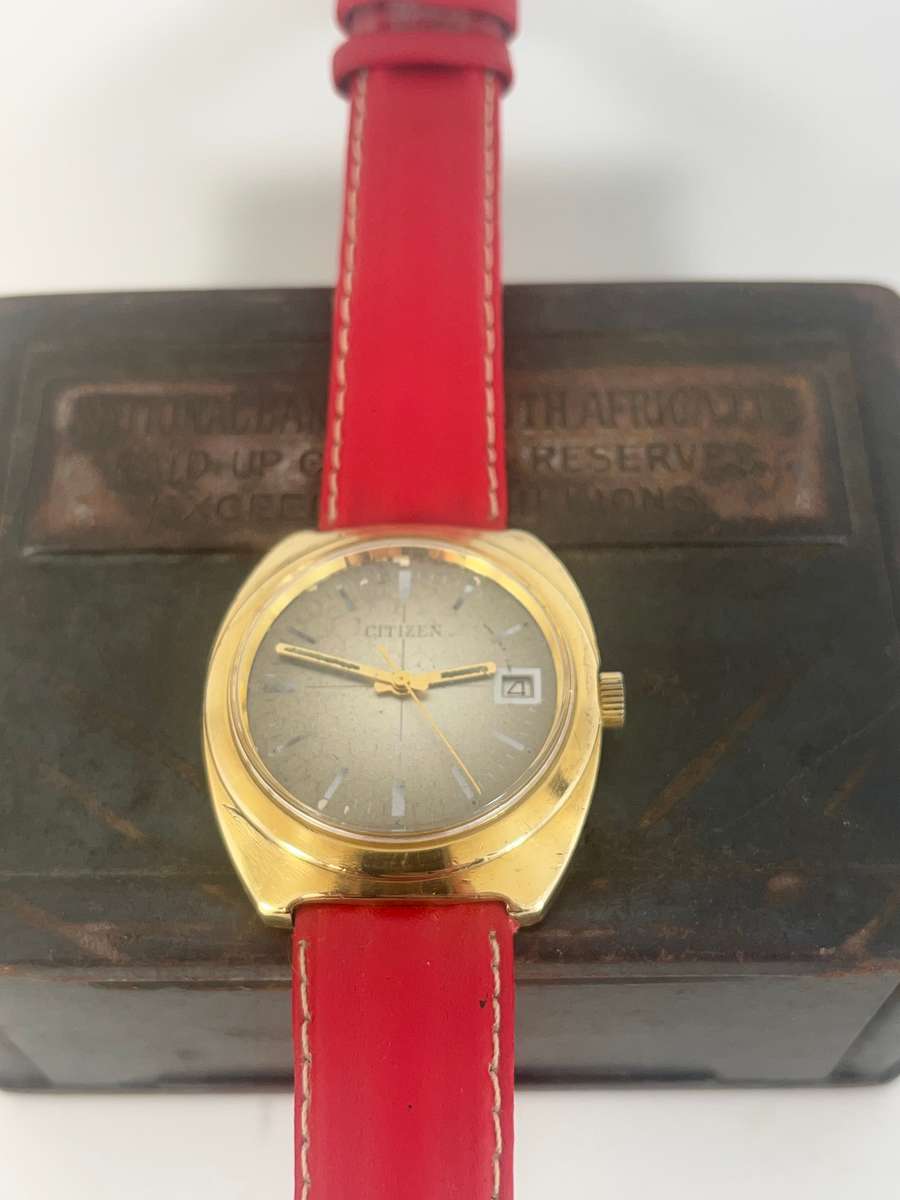 Vintage Gold Plated Citizen Gents Wristwatch