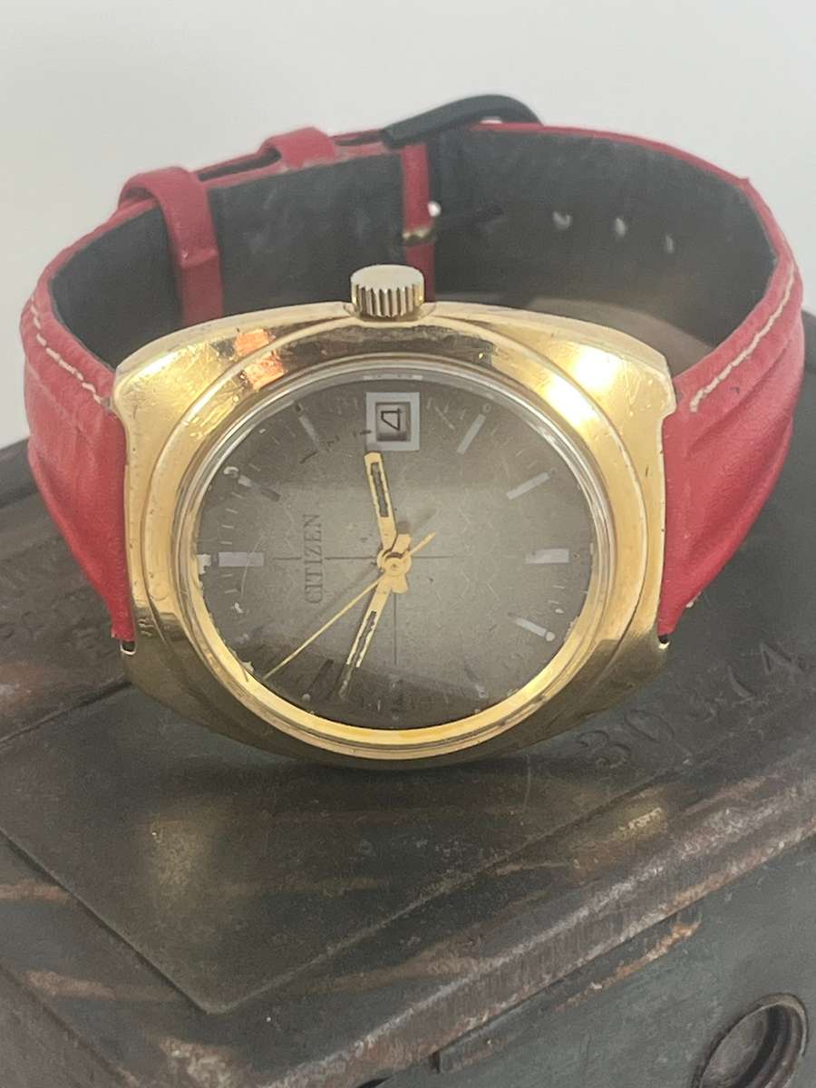 Vintage Gold Plated Citizen Gents Wristwatch