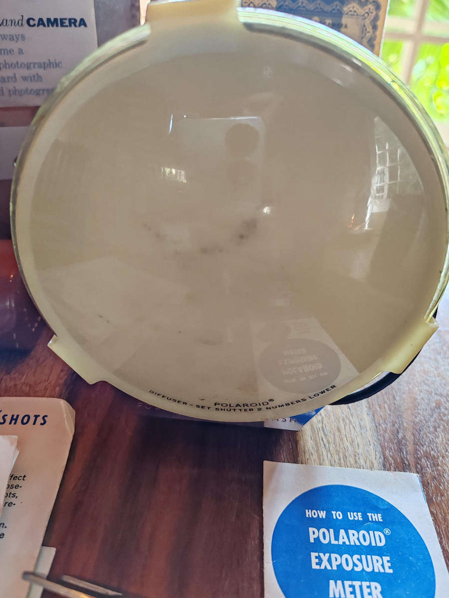 Vintage Polaroid Land Camera Model 95A with Accessories