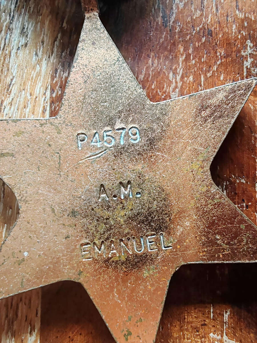 WWII South African Medal Group  Named to P4579 A.M. Emanuel
