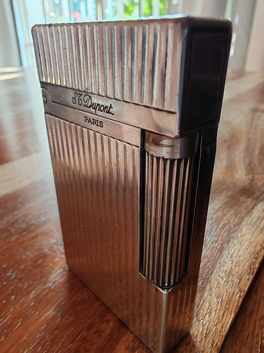 S.T. Dupont Ligne 1 Large Silver-Plated Lighter