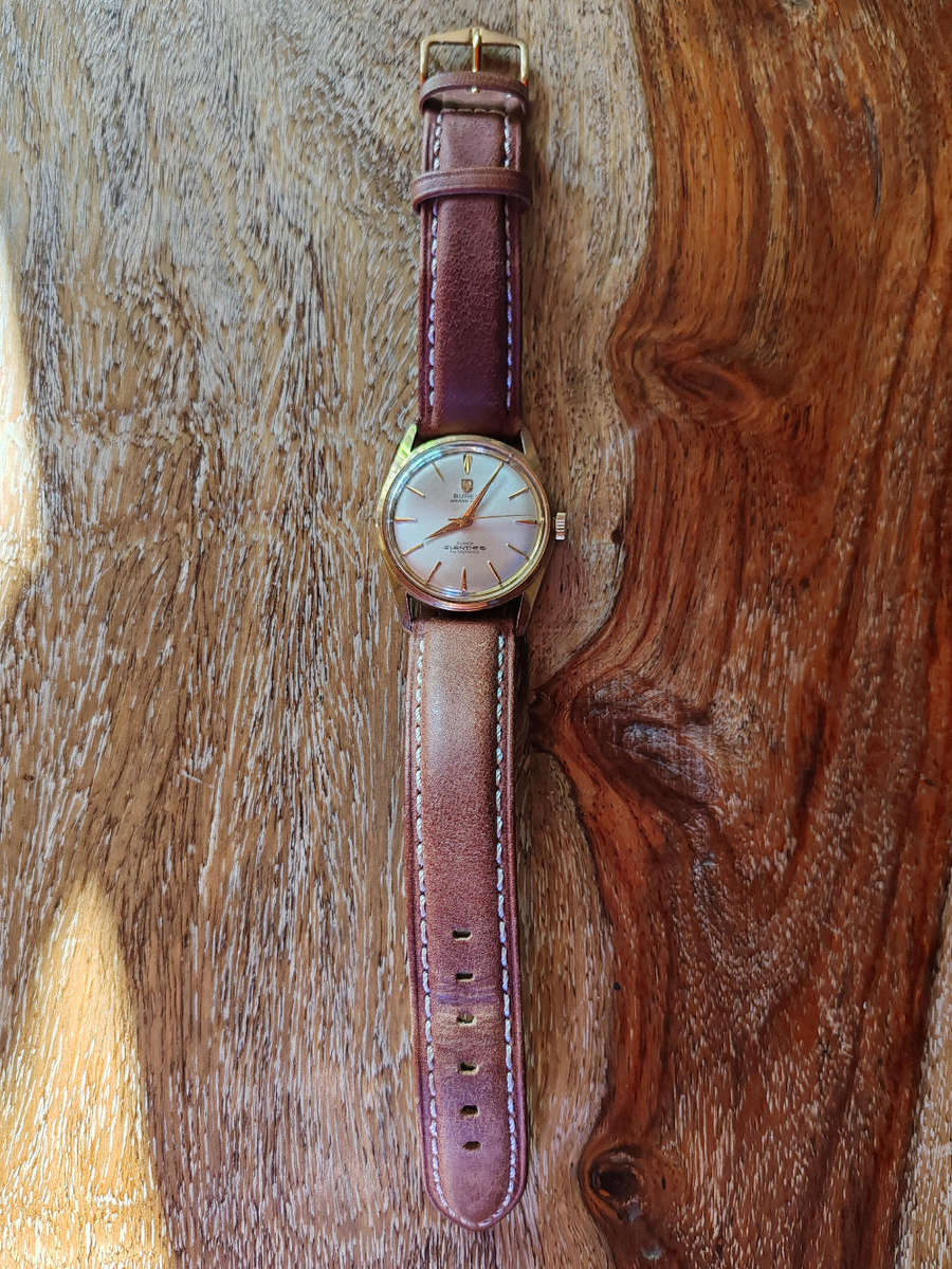 Vintage Buren Grand Prix Super Slender  Swiss Automatic (1959 Presentation Watch)