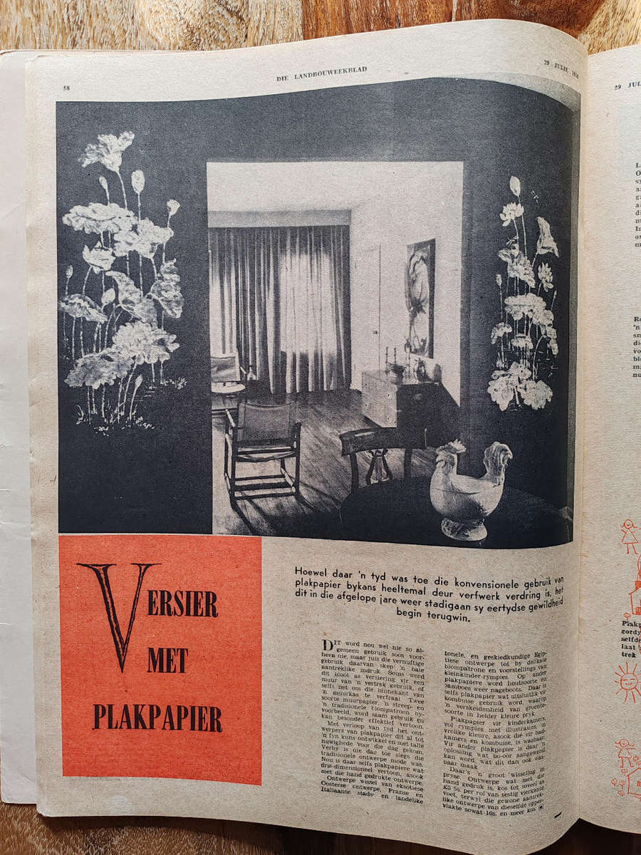 Landbouweekblad  29 Julie 1958 (Fair Condition)