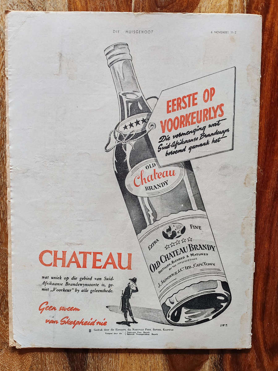 Huisgenoot  6 November 1942 (Vintage South African Magazine  Fair Condition)