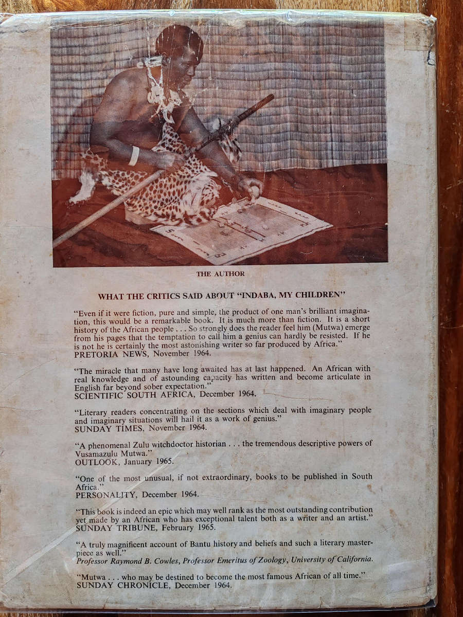 Africa Is My Witness  Vusamazulu Credo Mutwa