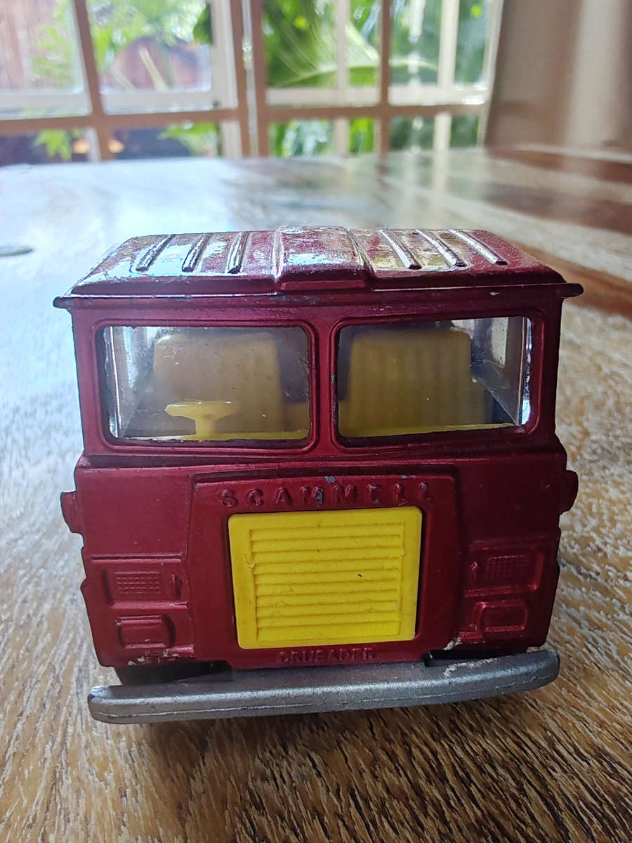Vintage Matchbox Scammell Crusader  Red Truck (1970s)