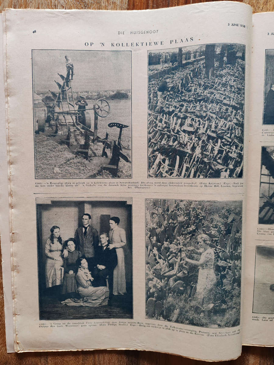 Huisgenoot  3 June 1938  Vintage South African Magazine