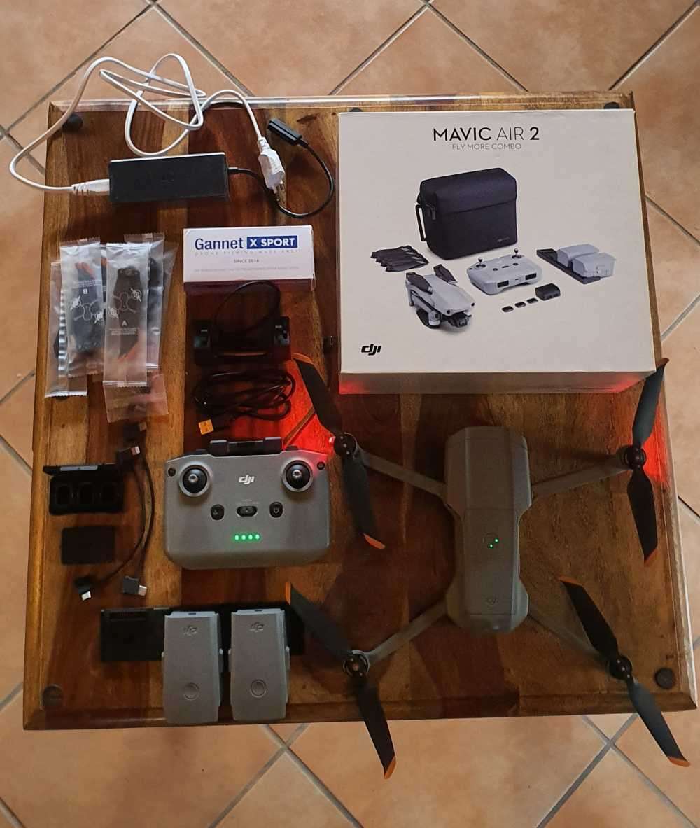 DJI Mavic air 2 flymore combo + Gamnet x sport